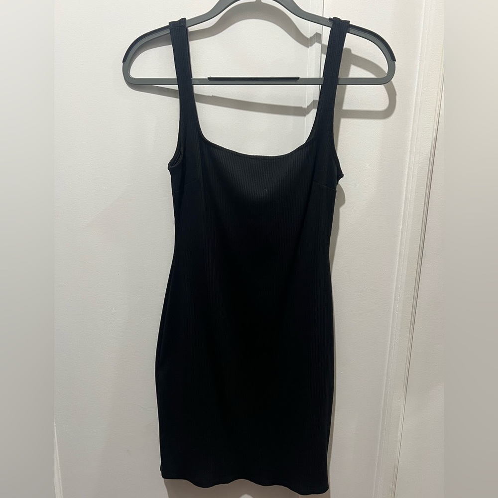 Black Bodycon Mini Dress